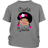 Curls Rule! Tshirt (Youth Sizes)
