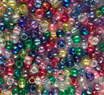 multicolor pearl hair beads