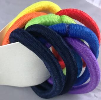 Multicolor Thick Elastics Bands