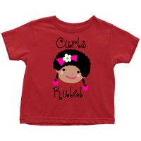Curls Rule! Shirt (Toddler Sizes)