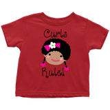 Curls Rule! Shirt (Toddler Sizes)