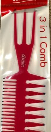 3 in 1 natural hair comb