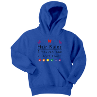 Hair Rules Hoodie (Youth Sizes)