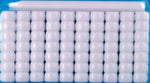 White Bead Barrettes