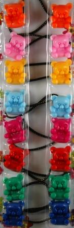 Multi Color Bear Hair Ballies