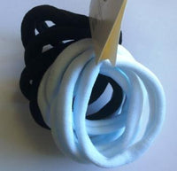 Black and White Large Hair Bands