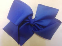 Blue Hair Bow - Large