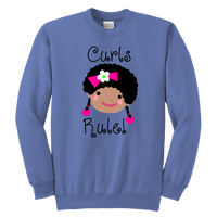 Curls Rule! Sweatshirt (Youth Sizes)