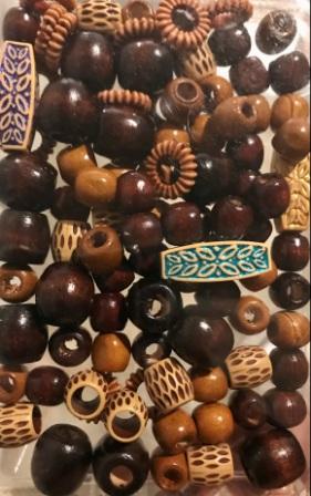 Decorative hair beads value pack
