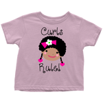 Curls Rule! Shirt (Toddler Sizes)