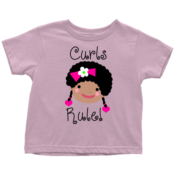 Curls Rule! Shirt (Toddler Sizes)