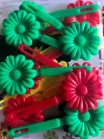 Jamacian color barrette mix