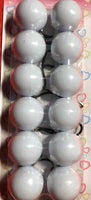 jumbo white hair ballies