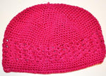 Dark Pink Knit Cap