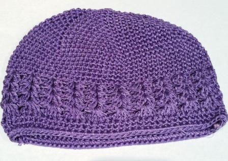 Lavender Knit Cap