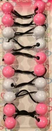 Pink and White Hair Ballies