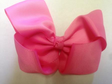 Pink Hair Bow - Large
