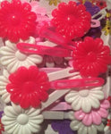 Pinks, Purple, Grey and White