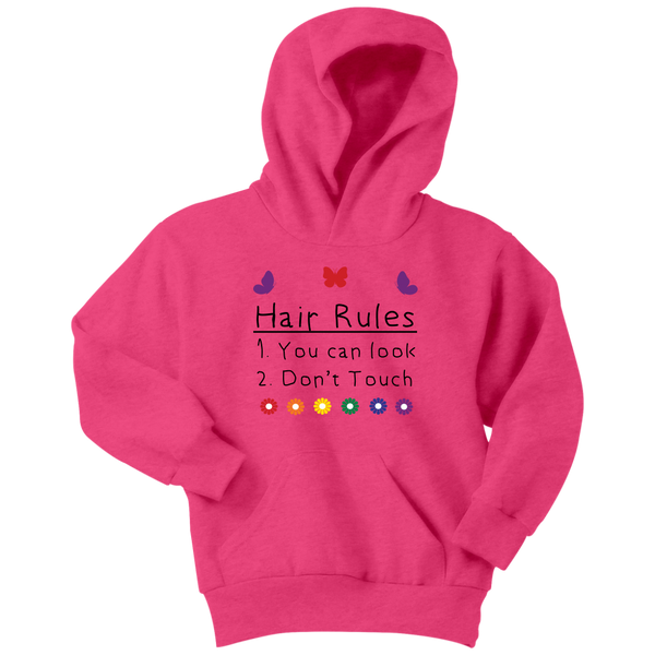 Hair Rules Hoodie (Youth Sizes)