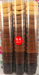 Shades of Brown Soft Hair Bands for braids