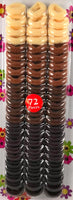 Small Shades of Brown Soft Hair Bands