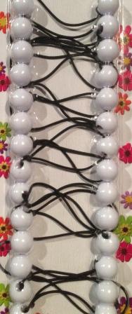 Small All White Hair Ballies
