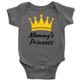 Mommys Princess Onesies (Baby Sizes)
