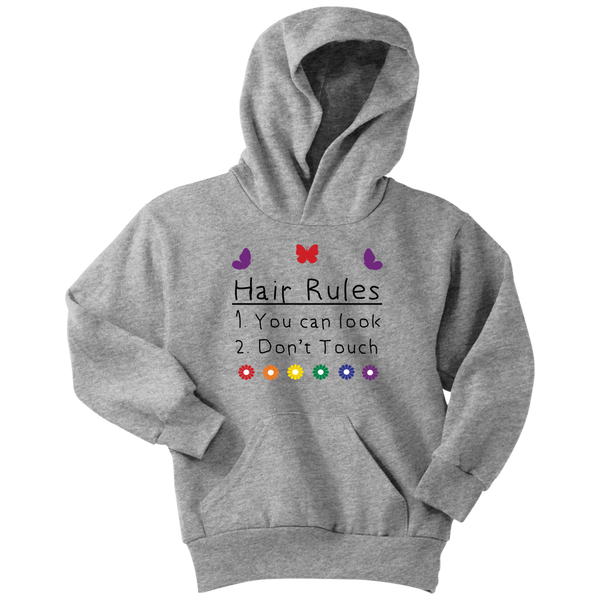 Hair Rules Hoodie (Youth Sizes)