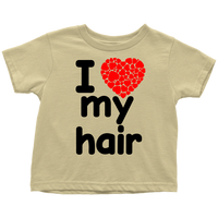 I Love My Hair Shirt (Toddler Sizes)