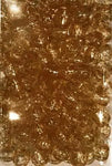 Gold glitter hair beads