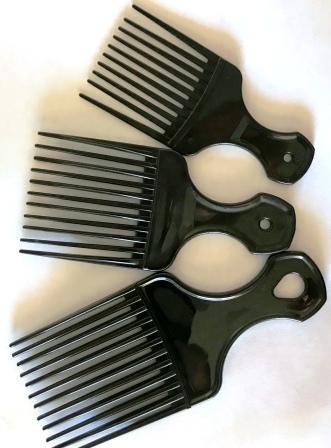 hair pick set of 3