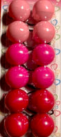 jumbo shades of pink hair ballies