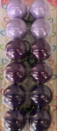 jumbo shades of purple hair ballies