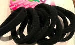 large black cloth hair bands