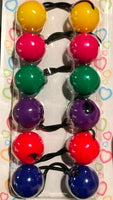 assorted color large 22mm hair ballies