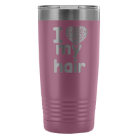 I Love My Hair 20 Ounce Tumbler