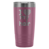I Love My Hair 20 Ounce Tumbler