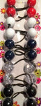 Red,White,Blue,Clear,Black Hair Ballies