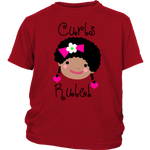 Curls Rule! Tshirt (Youth Sizes)