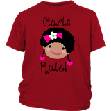 Curls Rule! Tshirt (Youth Sizes)