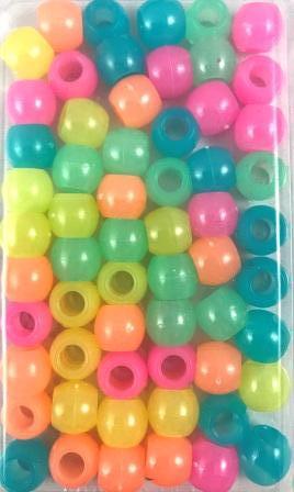 sherbet color medium hair beads