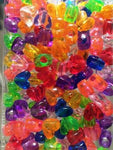 Small Translucnet Heart Hair Beads